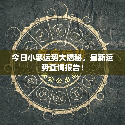 今日小寒运势大揭秘，最新运势查询报告！