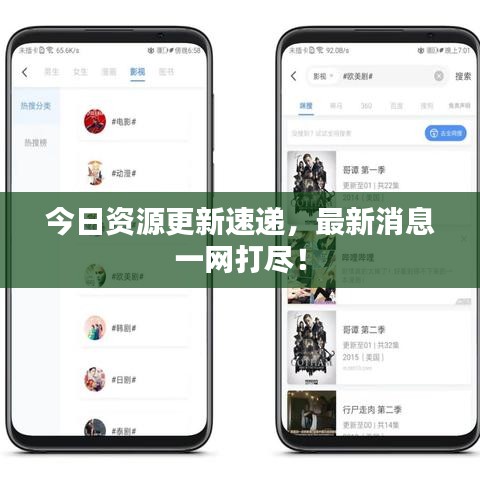 今日资源更新速递，最新消息一网打尽！
