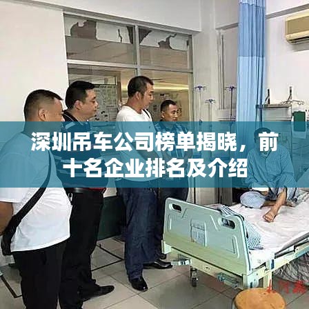 深圳吊车公司榜单揭晓，前十名企业排名及介绍