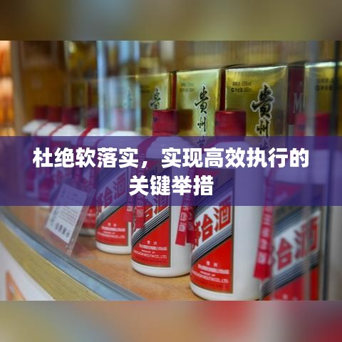杜绝软落实，实现高效执行的关键举措